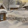 Снегом замело